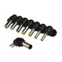 Tacens Cargador Universal de Portátil 100W ANBP100 con 8 Conectores y USB, Negro